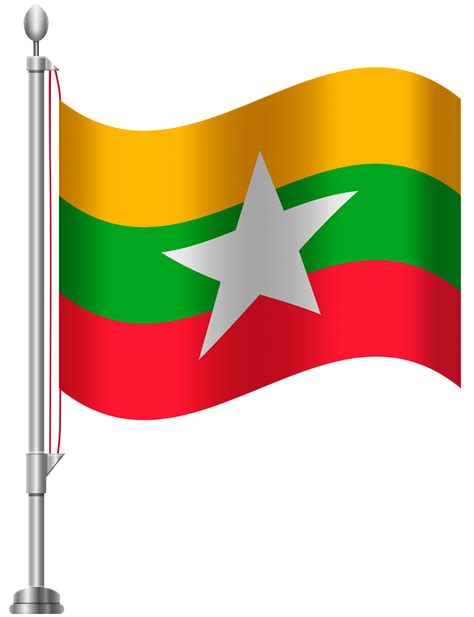 Myanmar Flag PNG Clip Art Myanmar Flag Flag Of Europe Flag