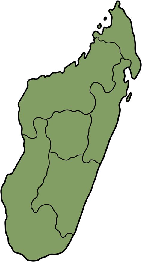 Dibujo A Mano Alzada Del Mapa De Madagascar 17745395 PNG