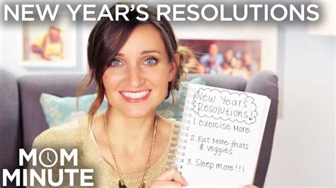 New Years Resolutions Mom Minute With Mindy Of Cutegirlshairstyles Youtube