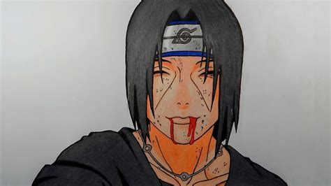 Itachi Uchiha Drawing Face