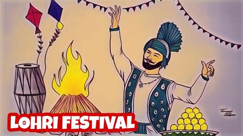 Drawing Lohri Festival Youtube