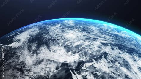 Vidéo Stock Earth View From Space Earths Countries And Coastlines 3d