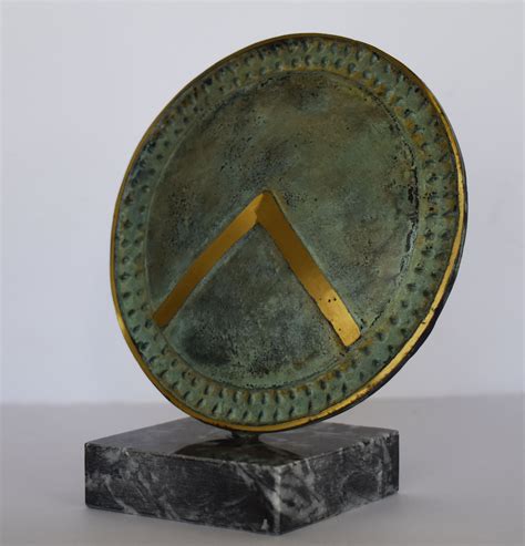 Ancient Greek Spartan Shield Λ Symbol King Leonidas And Etsy