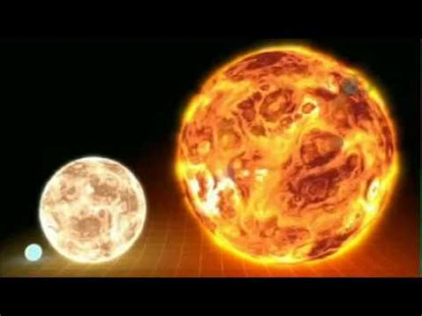 This pic of the sun shows our star on a calm day, believe it or not. Largest star ever discovered, compared to our Sun - YouTube