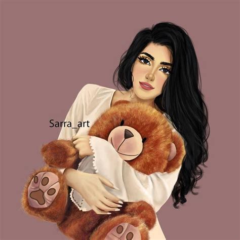 Likes Comments Sara Ahmed sarra art on Instagram نفس الرسمة بس بتبص عليكم