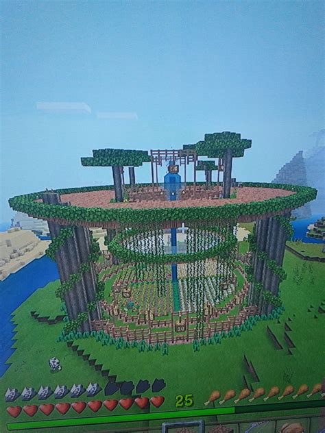 First Ever Big Build In Survival Minecraft