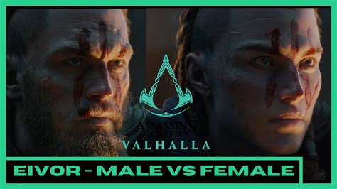 Assassin S Creed Valhalla Eivor Voices Side By Side Comparison