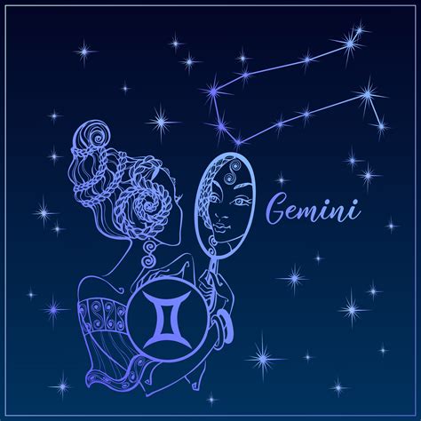Gemini Constellation Svg