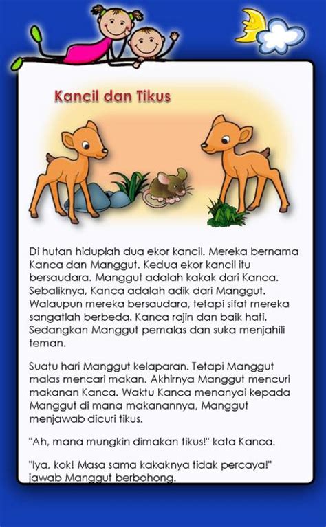 Cerita Fabel Dari Indonesia - Contoh Nyah