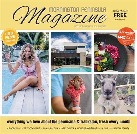 Mornington Peninsula Magazine January 2020 By Mornington Peninsula
