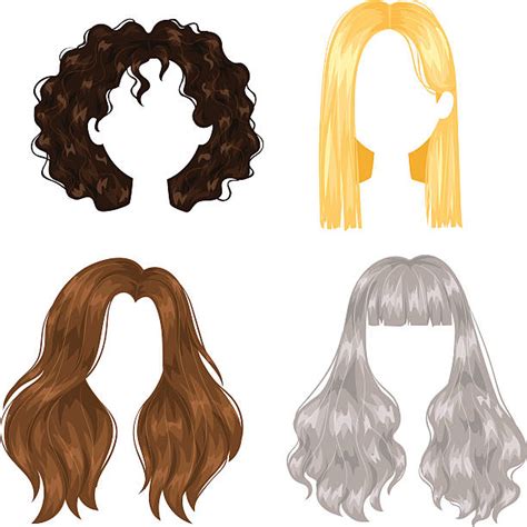 Royalty Free Curly Hair Clip Art Vector Images And Illustrations Istock