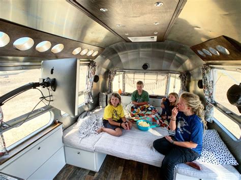 Airstream Renovation Tour Before And After With Images Airstream