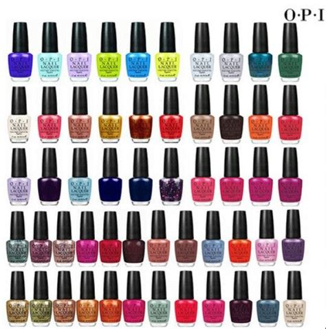 Opi is consistently featured in. OPI color chart. | Simple manicures. | Pinterest