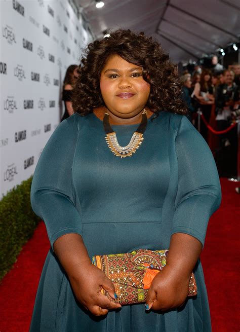 Gabby Sidibe From Empire Flaunts Slimmer Body In Red Top And Matching