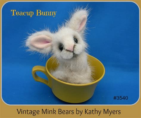 Designed By Kathy Myers Tiny Teacup Bunnies