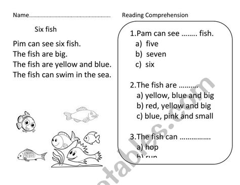This no prep reading comprehension packet includes 20 simple stories to help build fluency, comprehension and confidence. Phonic Based Reading Comprehension - I immediately printed ...