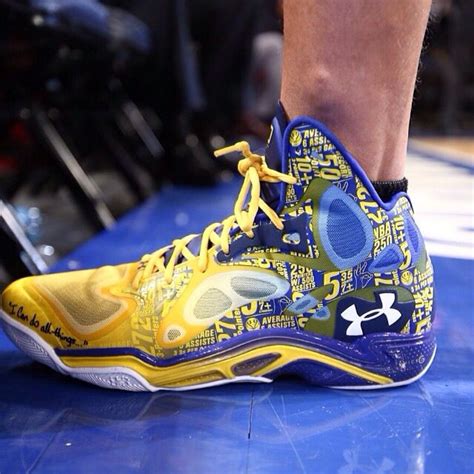 Steph curry — also known as stephen curry — is a point guard for the golden state warriors. Steph Curry's game shoe | Curry shoes, Curry warriors, Nba ...