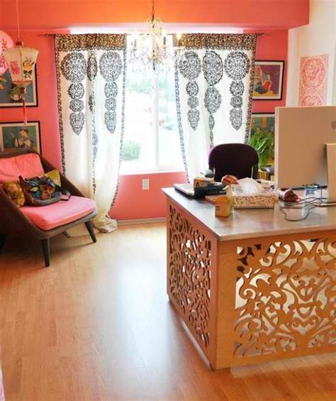 40 Floppy But Refined Boho Chic Home Office Designs Digsdigs
