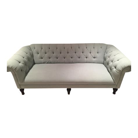 Mitchell gold + bob williams Mitchell Gold + Bob Williams Chesterfield Sofa | Chairish