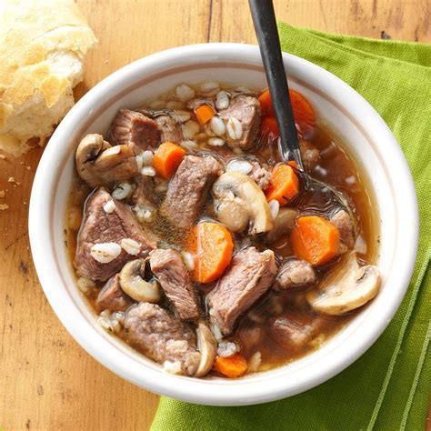 Hearty Beef Barley Soup Recipe How To Make It