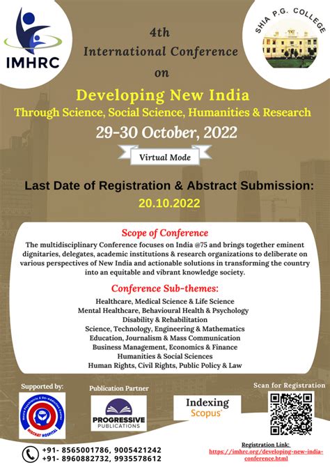 Developing New India Conference Indian Mental Health And Research Centre