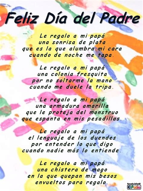 19 De Marzo Día Del Padrete Regalo Papa Poemas Dia Del