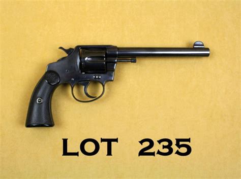 Colt Police Positive Model Da Revolver 38 Cal 6 Barrel Blue