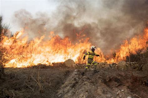 La Sequía Invernal Desata Una Ola De Incendios Forestales En Ourense