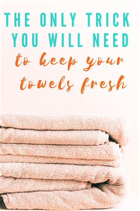 Make Towels Smell Fresh With This Laundry Trick Roses And Cardamom