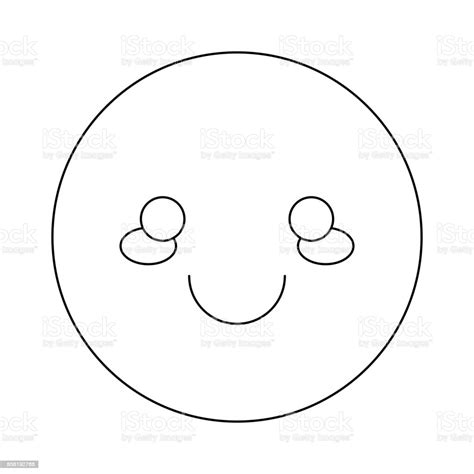 Cute Smiley Face Icon Stock Illustration Download Image Now Anthropomorphic Smiley Face