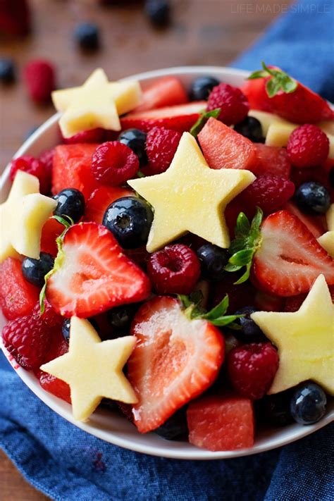 Red White And Blue Fruit Salad Life Made Simple