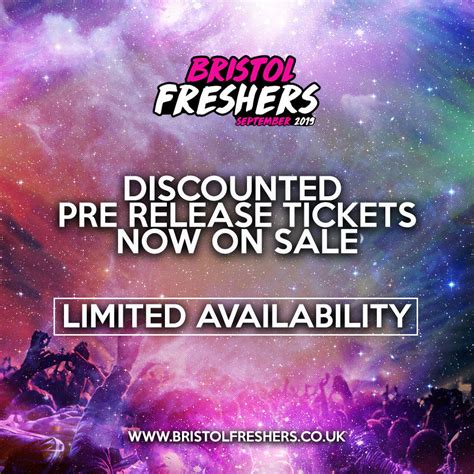 Discounted Pre Release Tickets Now On Sale