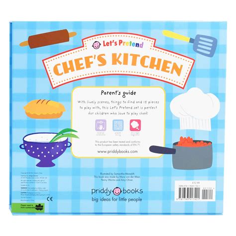 Lets Pretend Chefs Kitchen By Roger Priddy Ages 0 5 Board Book