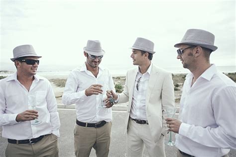 A lovely beach wedding is always special and amazing. 20 Beach Wedding Looks for Grooms & Groomsmen | SouthBound ...