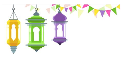 Lantern For Ramadan With Ramadan Kreem Word Download Png Image