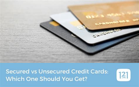 Secured card credit limits are based on the size of the deposit made to secure the account. Secured vs Unsecured Credit Cards: Which One Should You Get?