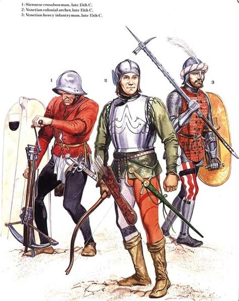 Soldiers Of Italian Wars 15th Century Pinterest Medieval History