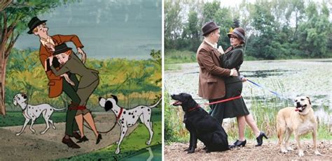 A Couple That Recreated Scenes From “101 Dalmatians” Design You Trust