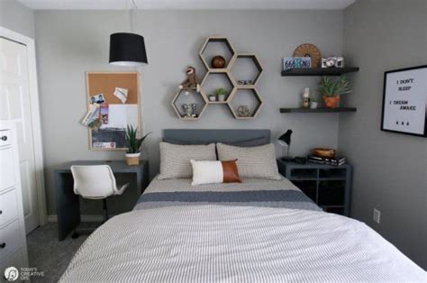 Especially if you grab the brushes and rollers and do it yourself. Bedroom Ideas for Young Men | Decorating for young adults ...