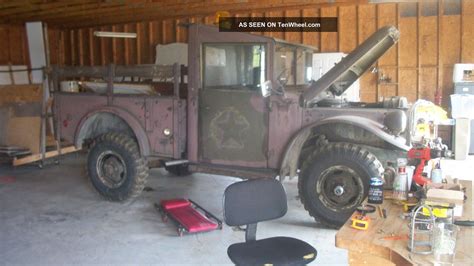 1954 Dodge M37 Power Wagon Troop Transport Vehicle