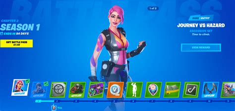 As always, the battle pass kicks off with two skins, and from there you earn sprays, loading screens, emotes, back bling, contrails and more. All Fortnite Chapter 2: Season 1 Battle Pass Cosmetics ...