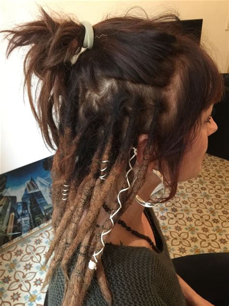 Pin By Lisah On Création Dreads By Lisah Dreads Expert Partial Dreads