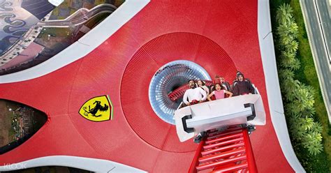 For 1 day 2 park pass, you could choose 2 parks from ferrari world, warner bros. Ferrari World Ticket in Yas Island, Abu Dhabi