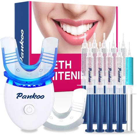 Teeth Whitening Kit With Led Light At Home For Sensitive Teethprofessional Tooth Whitener With