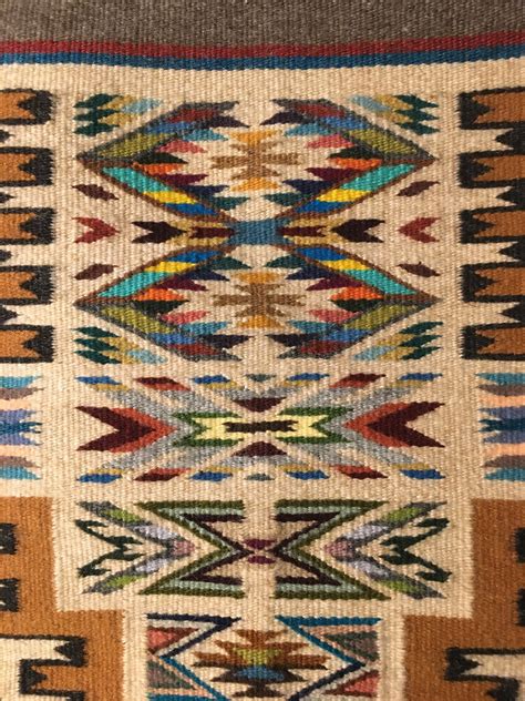 Traditional Storm Pattern Navajo Rug With Vibrant Jewel Colors By Bes