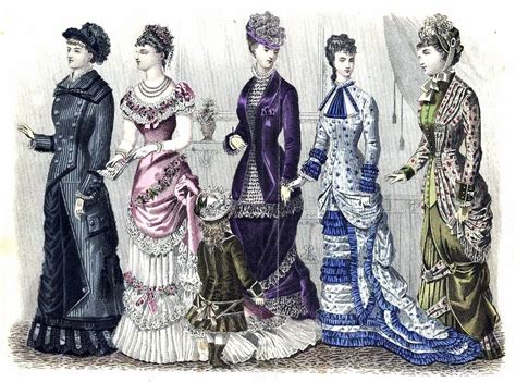 Godeys Ladys Book Mar 1880 Victorian Fashion Fashion Plates
