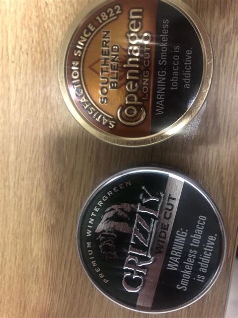 Out Of Single Cans N Logs Of My Edd Grizzly Wintergreen No Cope
