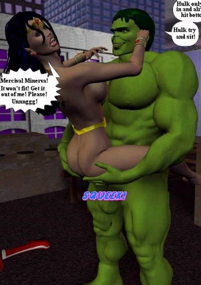Incredible Hulk Vs Wonder Woman Porn Comics