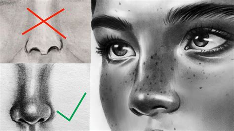 Crtanje Lica Za Početnike Kako Nacrtati Nos Youtube