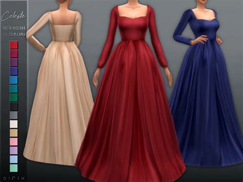 Melora Dress The Sims 4 Catalog Ccf